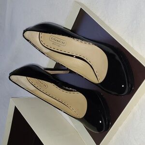 Coach Daisee Patent stiletto pumps